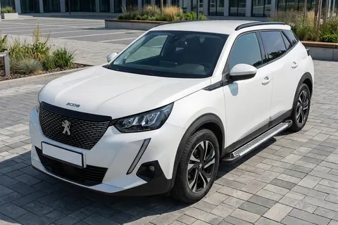 Бокові пороги Line (2 шт., Алюміній) для Peugeot 2008 2019- рр — Peugeot 2008 2019- гг. DianaParts