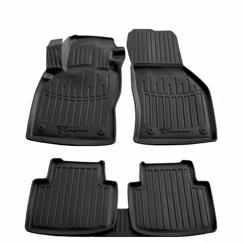 Килимки Stingray 3D (5 шт, поліуретан) для Skoda Superb 2015-2024 рр — Skoda Superb 2015-2024 гг. DianaParts
