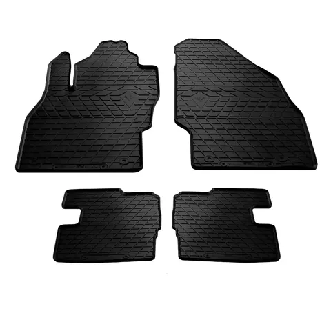 Гумові килимки (4 шт, Stingray Premium) для Opel Corsa E 2015-2019 рр — Opel Corsa E 2015-2019 гг. DianaParts