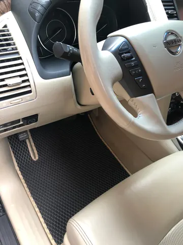 Килимки салону 3 ряди (EVA, чорний) для Nissan Armada 2016-2024 рр — Nissan Armada 2016-2024 гг. DianaParts