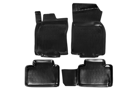 Гумові килимки (4 шт, Niken 3D) для Nissan X-trail T32/Rogue 2014-2021 рр — Nissan X-trail T32/Rogue 2014-2021 гг. DianaParts