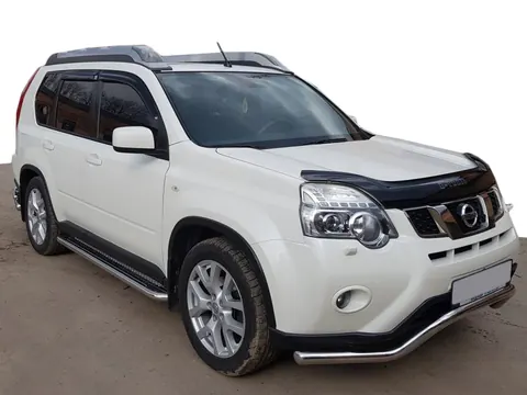 Передній захист ST007 (нерж) для Nissan X-trail T31 2007-2014 рр — Nissan X-trail T31 2007-2014 гг. DianaParts
