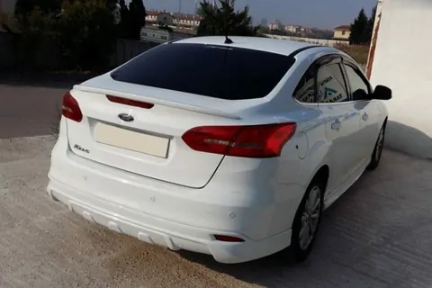 Накладка на задній бампер Sedan 2015-2026 (під фарбування) для Ford Focus III рр — Ford Focus III 2011-2017 гг. DianaParts
