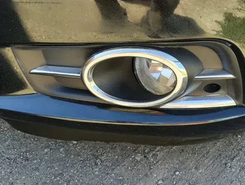 Окантовка противотуманок (2 шт., нерж.) OmsaLine - Італійська нержавійка для Chevrolet Cruze 2009-2015 рр — Chevrolet Cruze 2009–2015 гг. DianaParts