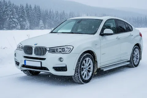 Бокові пороги Maya V2 (2 шт., Алюміній) для BMW X4 F26 2014-2018 рр — BMW X4 F26 2014-2018 гг. DianaParts