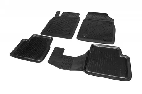 Гумові килимки (4 шт, Niken 3D) для Opel Insignia 2008-2017 рр — Opel Insignia 2008-2017 гг. DianaParts