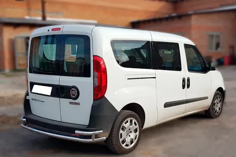 Задня дуга AK005/2-Подвійний (нерж.) для Fiat Doblo II 2010-2022 рр — Fiat Doblo II 2010-2022 гг. DianaParts