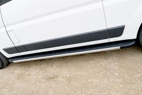 Бокові пороги Duru (2 шт., алюміній) Коротка база для Peugeot Boxer 2006-2025 рр — Peugeot Boxer 2006-2025 гг. DianaParts