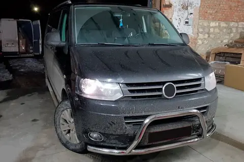 Кенгурятник WT006ST (нерж) для Volkswagen T5 2010-2015 рр — Volkswagen T5 2010-2015 гг. DianaParts