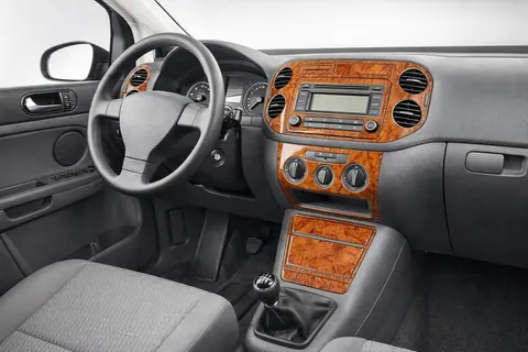 Накладки на панель Дерево для Volkswagen Golf Plus 2004-2014 рр — Volkswagen Golf Plus 2004-2014 гг. DianaParts
