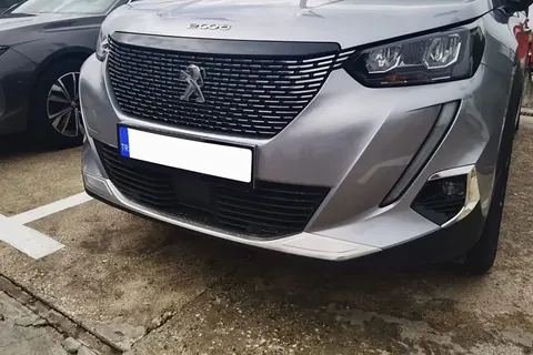 Накладка на передній бампер (2 шт, нерж) для Peugeot 2008 2019- рр — Peugeot 2008 2019- гг. DianaParts
