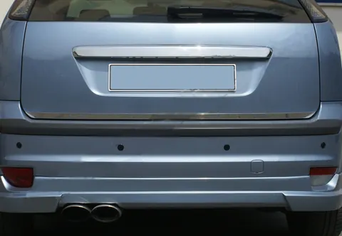 Кромка багажника (HB, нерж.) для Ford Focus II 2008-2011 рр — Ford Focus II 2008-2011 гг. DianaParts