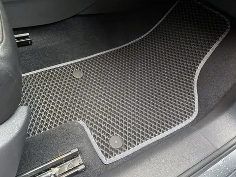 Поліуретанові килимки (3 ряди, EVA, чорні) для Volkswagen Sharan 2010-2023 рр — Volkswagen Sharan 2010-2023 гг. DianaParts