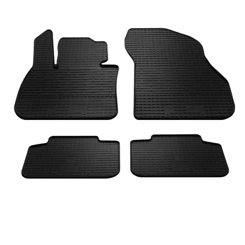 Гумові килимки (4 шт, Stingray Premium) для BMW X1 F48 2015-2022 рр — BMW X1 F48 2015-2022 гг. DianaParts