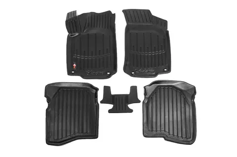 Килимки Stingray 3D (5 шт, поліуретан) для Volkswagen Bora 1998-2004 рр — Volkswagen Bora 1998-2004 гг. DianaParts