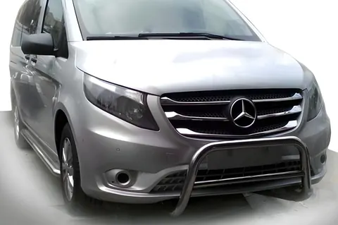 Кенгурятник WT005 (нерж.) для Mercedes Vito/V-class W447 2014- рр — Mercedes Vito/V-class W447 2014- гг. DianaParts