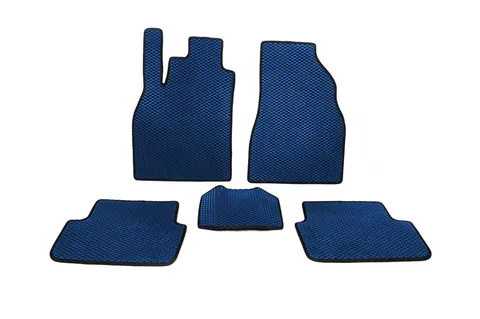 Килимки EVA (Синій) для Renault Megane II 2004-2009 рр — Renault Megane II 2004-2009 гг. DianaParts