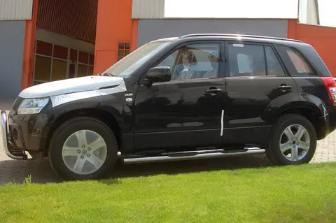 Бічні труби (2 шт., нерж) для Suzuki Grand Vitara 2005-2017 рр — Suzuki Grand Vitara 2005-2017 гг. DianaParts