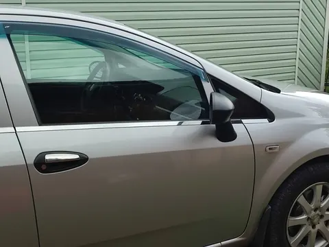 Накладки на ручки (4 шт, нерж) Carmos - Турецька сталь для Fiat Linea 2006-2018 рр — Fiat Linea 2006-2018 гг. DianaParts