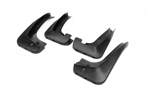 Бризковики Premium з порогами (4 шт) для BMW X3 E83 2003-2010 рр — BMW X3 E83 2003-2010 гг. DianaParts
