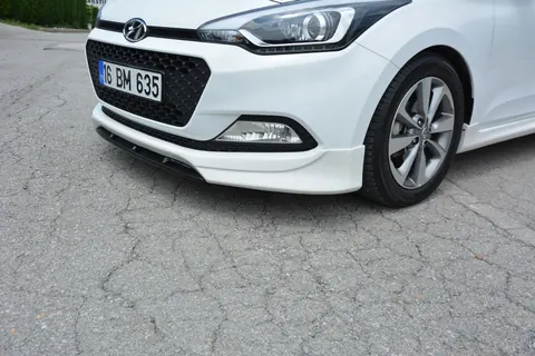 Передня накладка Meliset (під фарбування) для Hyundai I-20 2014-2020 рр — Hyundai I-20 2014-2020 гг. DianaParts