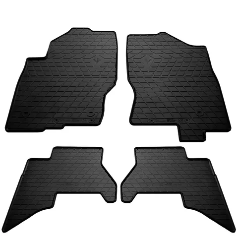 Гумові килимки (4 шт, Stingray Premium) 2010-2015 для Nissan Pathfinder R51 рр — Nissan Pathfinder R51 2005-2014 гг. DianaParts