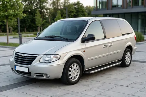 Бокові пороги Fullmond (2 шт., алюміній) для Chrysler Voyager 2001-2007 рр — Chrysler Voyager 2001-2007 гг. DianaParts