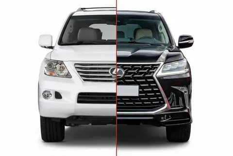 Комплект рестайлінгу з моделі 2008-2016 на TRD Sport (2021-2026) для Lexus LX570/450d 2008-2022 рр — Lexus LX570/450d 2008-2022 гг. DianaParts
