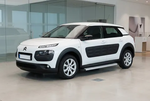 Бокові пороги Maya V2 (2 шт., Алюміній) для Citroen Cactus 2014-2020 рр — Citroen Cactus 2014-2020 гг. DianaParts