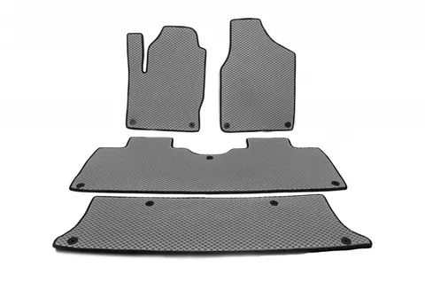 Килимки EVA (3 ряди, сірі) для Ford Galaxy 1995-2006 рр — Ford Galaxy 1995-2006 гг. DianaParts