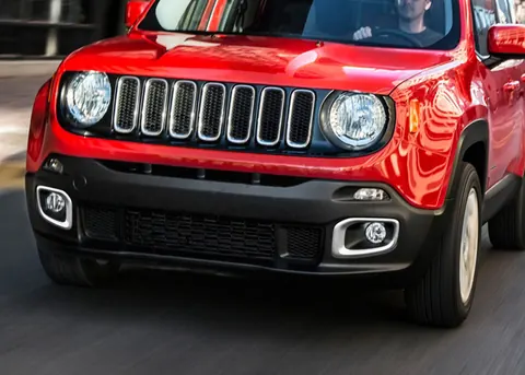 Хром на туманки 2014-2018 (2 шт нерж) для Jeep Renegade 2014- рр — Jeep Renegade 2014- гг. DianaParts