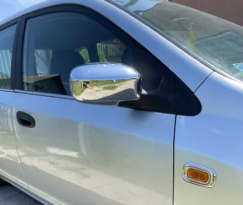 Накладки на дзеркала (2 шт., пласт.) для Honda Civic Sedan VII 2001-2006 рр — Honda Civic Sedan VII 2001-2006 гг. DianaParts