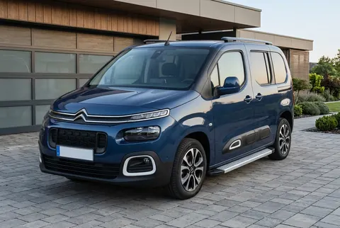 Бокові пороги Maya V2 (2 шт., алюміній) Довга база для Citroen Berlingo/Multispace 2018- рр — Citroen Berlingo/Multispace 2018- гг. DianaParts