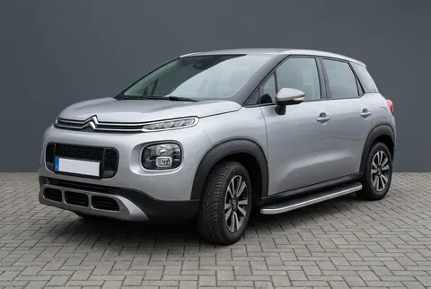 Бокові пороги Tayga Grey (2 шт., Алюміній) для Citroen C-3 Aircross 2017-2024 рр — Citroen C-3 Aircross 2017-2024 гг. DianaParts