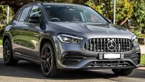 Передня решітка Panamericana GT (для AMG Line) З місцем під камеру для Mercedes GLA H247 2020- рр — Mercedes GLA H247 2020- гг. DianaParts
