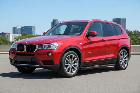 Бокові пороги Maya Red (2 шт., Алюміній) для BMW X3 F25 2011-2018 рр — BMW X3 F25 2011-2018 гг. DianaParts