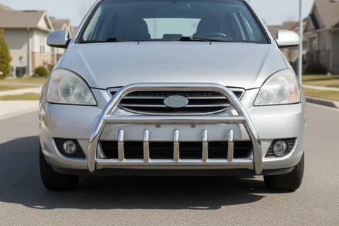 Кенгурятник WT003 (нерж) для Kia Carens 1999-2012 рр — Kia Carens 1999-2012 гг. DianaParts