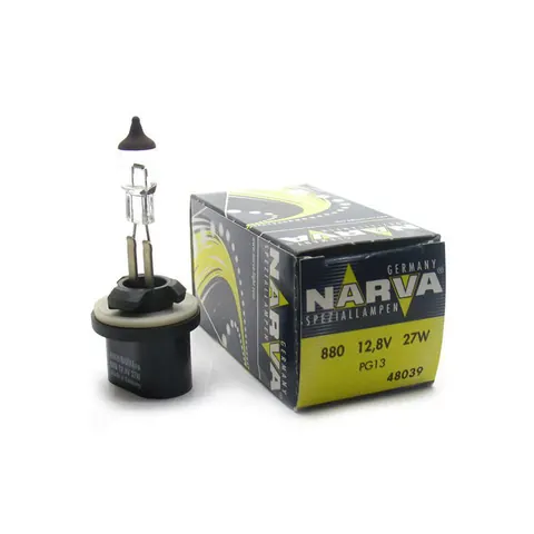 Лампа головного світла Narva H27 880 27W 48039 — Универсальные аксессуары DianaParts