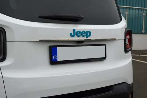 Хром планка над номером (нерж) для Jeep Renegade 2014- рр — Jeep Renegade 2014- гг. DianaParts