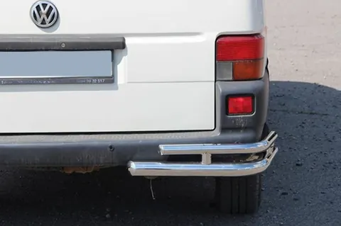Задні куточки подвійні AK003-Double (2 шт., нерж) для Volkswagen T4 Transporter 1990-2003 рр — Volkswagen T4 Transporter 1990-2003 гг. DianaParts