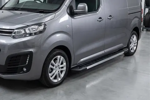 Бокові пороги RedLine V1 (2 шт., алюміній) M - Середня база для Toyota Proace 2016- рр — Toyota Proace 2016- гг. DianaParts