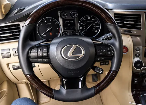 Кермо у зборі (під дерево) для Lexus LX570/450d 2008-2022 рр — Lexus LX570/450d 2008-2022 гг. DianaParts