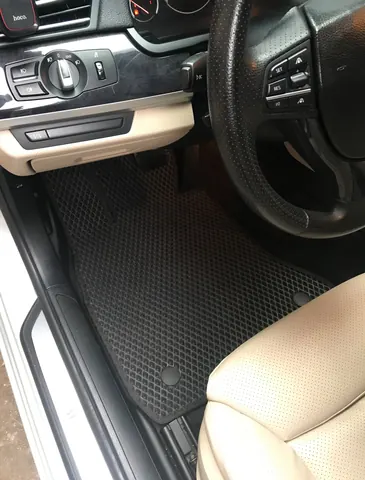 Килимки EVA (для F02, Чорний) для BMW 7 серія F01/F02 2008-2015 рр — BMW 7 серия F01/F02 2008-2015 гг. DianaParts
