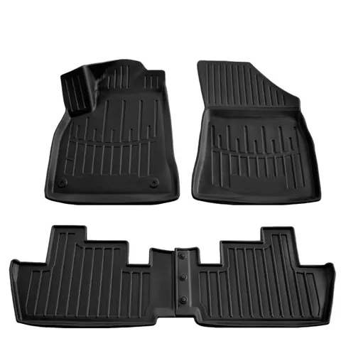 Килимки Stingray 3D (4 шт, поліуретан) для Peugeot 3008 2008-2016 рр — Peugeot 3008 2008-2016 гг. DianaParts