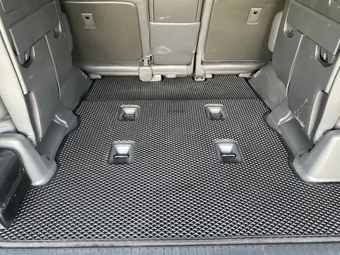 Килимок багажника 2 шт (EVA, 7 місць, чорний) для Lexus LX570/450d 2008-2022 рр — Lexus LX570/450d 2008-2022 гг. DianaParts