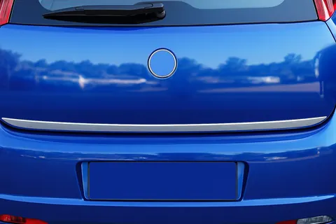 Кромка багажника (нерж.) для Fiat Punto Grande/EVO 2006-2018 рр — Fiat Punto Grande/EVO 2006-2018 гг. DianaParts