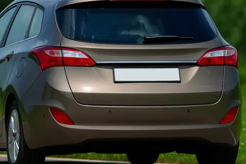 Хром планка над номером (SW, нерж) для Hyundai I-30 2012-2017 рр — Hyundai I-30 2012-2017 гг. DianaParts