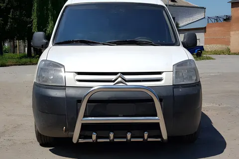 Кенгурятник WT003 нерж.) 60мм для Citroen Berlingo 1996-2008 рр — Citroen Berlingo 1996-2008 гг. DianaParts