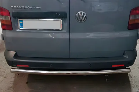 Задня дуга AK002 (нерж) для Volkswagen T5 Multivan 2003-2010 рр — Volkswagen T5 Multivan 2003–2010 гг. DianaParts