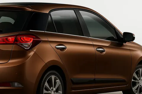 Нижні молдинги стекол (6 шт., Нерж) для Hyundai I-20 2014-2020 рр — Hyundai I-20 2014-2020 гг. DianaParts